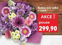 Kaufland Kytice mix velká nabídka
