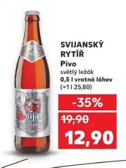 Kaufland Svijanský rytíř nabídka