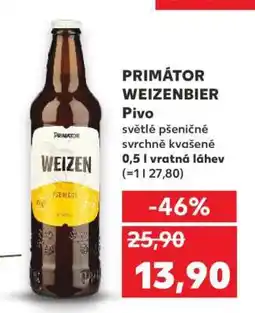 Kaufland Primátor Weizenbier nabídka