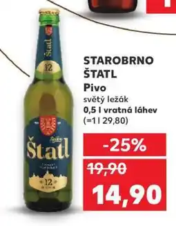 Kaufland Starobrno Štatl nabídka