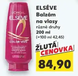 Kaufland Elseve Balzám na vlasy nabídka