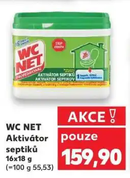Kaufland WC NET aktivátor septiků nabídka