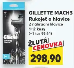 Kaufland Gillette Mach3 nabídka