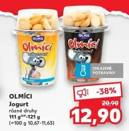 Kaufland OLMÍCI Jogurt nabídka