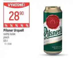 Globus Pilsner Urquell nabídka
