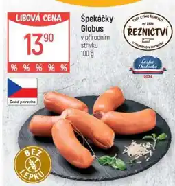 Globus Špekáčky Globus nabídka
