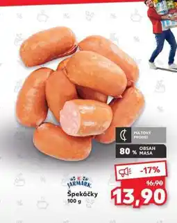 Kaufland Jarmark Špekáčky nabídka