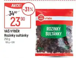 Globus Váš Výběr Rozinky sultánky nabídka