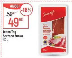 Globus Jeden Tag Serrano šunka nabídka