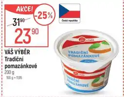 Globus VÁŠ VÝBĚR Tradiční pomazánkové nabídka