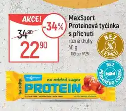Globus MaxSport Proteinová tyčinka s příchutí nabídka