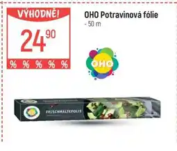 Globus OHO Potravinová folie nabídka