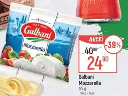 Globus Galbani mozzarella nabídka