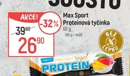 Globus MAX SPORT Proteinová tyčinka nabídka