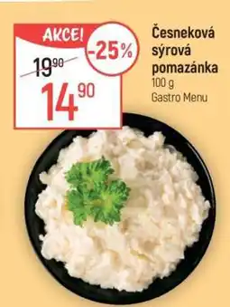 Globus Česneková sýrová pomazánka nabídka
