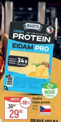 Globus Madeta Eidam protein plátky nabídka