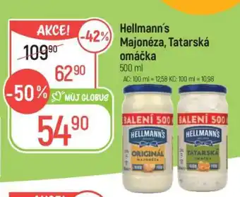 Globus Hellmann’s Majonéza / Tatarská omáčka nabídka