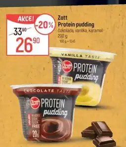 Globus Zott Protein pudding nabídka