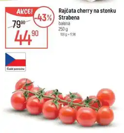 Globus Rajčata cherry na stonku Strabena nabídka
