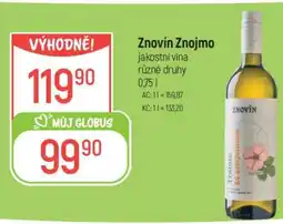 Globus Znovín Znojmo nabídka