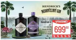 Globus Hendrick’s Gin nabídka