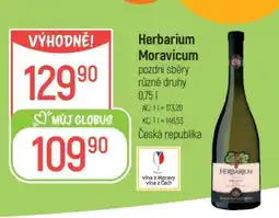 Globus Herbarium Moravicum nabídka
