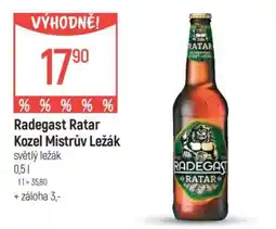 Globus RADEGAST RATAR/ KOZEL MISTRŮV LEŽÁK nabídka