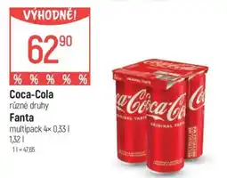 Globus Coca-Cola/Fanta multipack nabídka