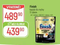 Globus Finish kapsle do myčky 72 dávek nabídka