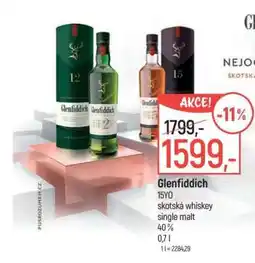Globus Glenfiddich 15YO nabídka