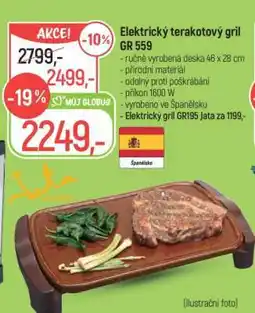 Globus Elektrický terakotový gril GR 559 nabídka