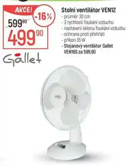 Globus Stolní ventilátor VEN12 nabídka