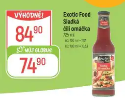 Globus Exotic Food Sladká čili omáčka nabídka