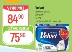 Globus Velvet nabídka