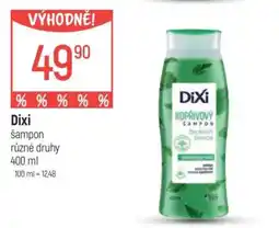 Globus DIXI Šampon nabídka