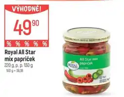 Globus Royal All Star mix papriček nabídka