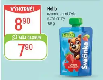 Globus Hello Ovocná přesnídávka nabídka