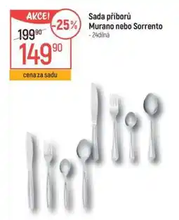 Globus Sada příborů Murano nebo Sorrento nabídka