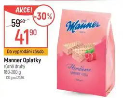 Globus Manner oplatky nabídka