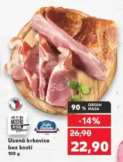 Kaufland Uzená krkovice bez kosti nabídka