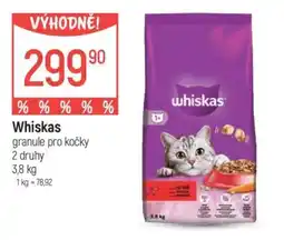 Globus Whiskas nabídka