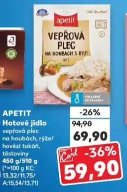 Kaufland APETIT Hotové jídlo nabídka