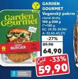 Kaufland GARDEN GOURMET Veganský pokrm nabídka