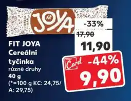 Kaufland FIT JOYA Cereální tyčinka nabídka