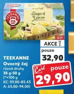 Kaufland TEEKANNE Ovocný čaj nabídka