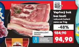 Kaufland Vepřový bok bez kosti nabídka