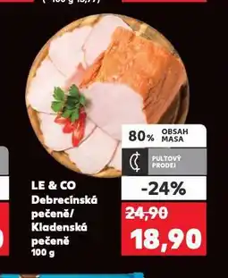 Kaufland Kladenská pečeně nabídka