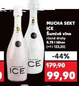 Kaufland Mucha sekt ice nabídka