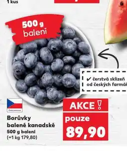 Kaufland Borůvky kanadské nabídka