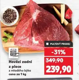 Kaufland Hovězí zadní z plece nabídka
